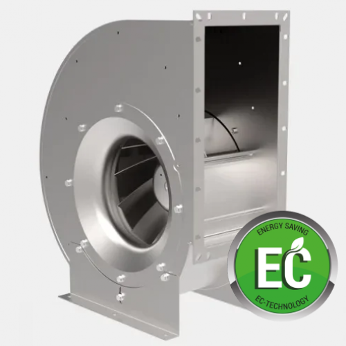 Центробежные вентиляторы с EC-мотором; лопасти рабочего колеса загнуты назад (Тип: EHAG)