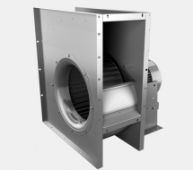 Центробежные вентиляторы с мотором IEC ; лопасти загнуты вперед (Тип: ERN)