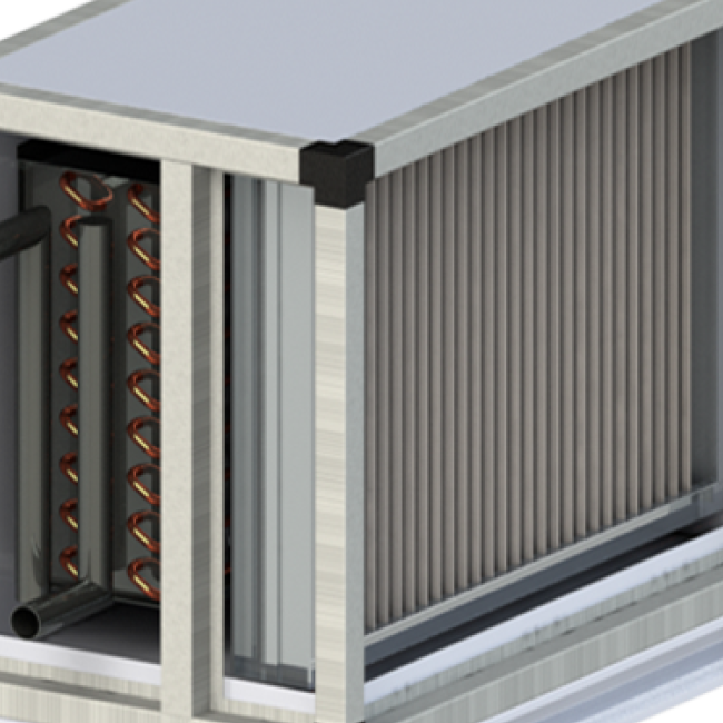 Секция водяного воздухоохладителя