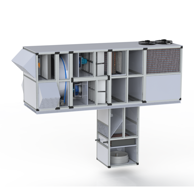 Крышные кондиционеры Т-образного типа