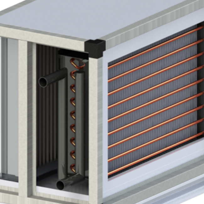 Секция водяного воздухоохладителя