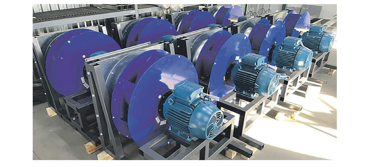 Секция вентилятора