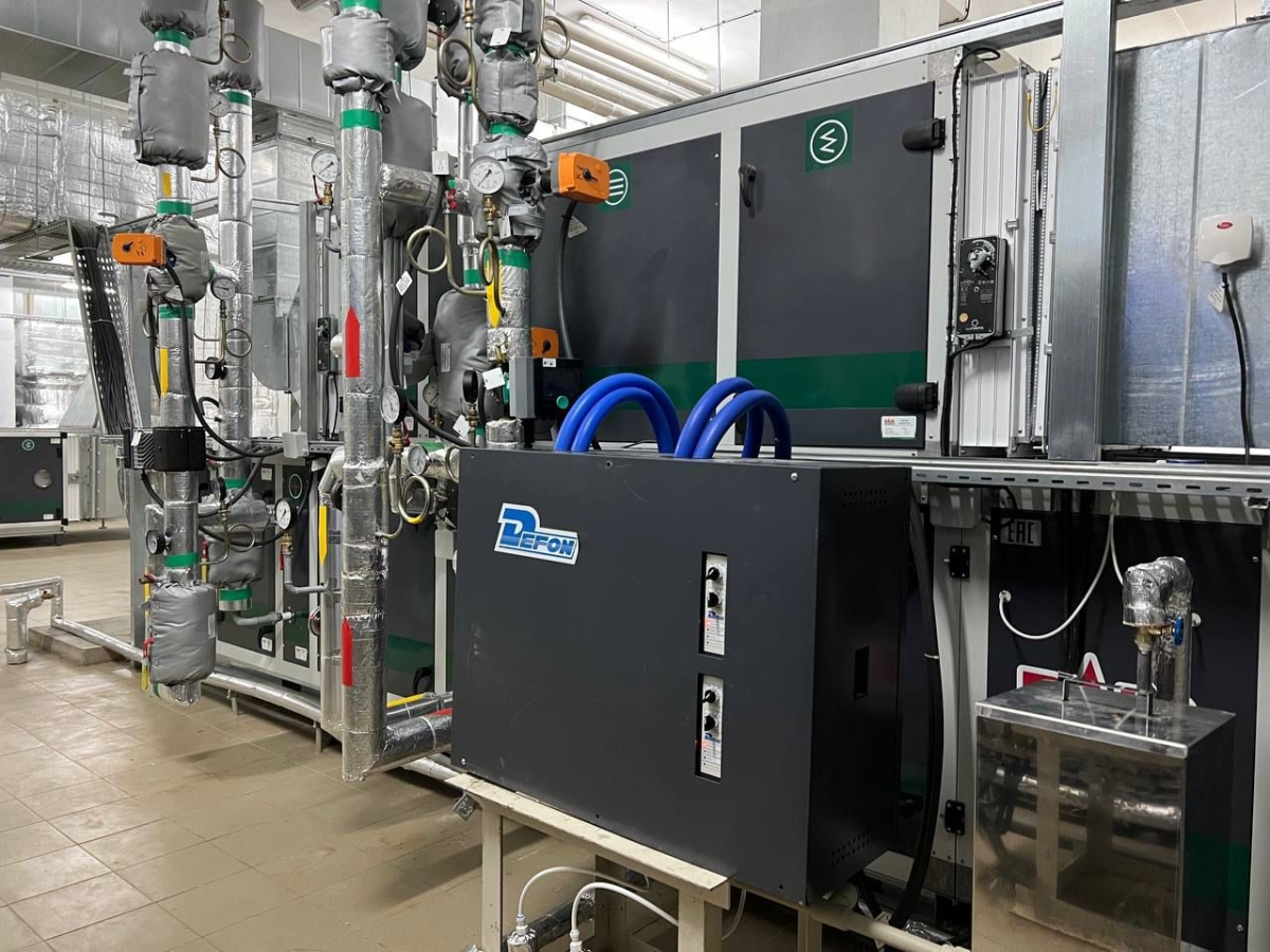 Электродный пароувлажнитель серии AS