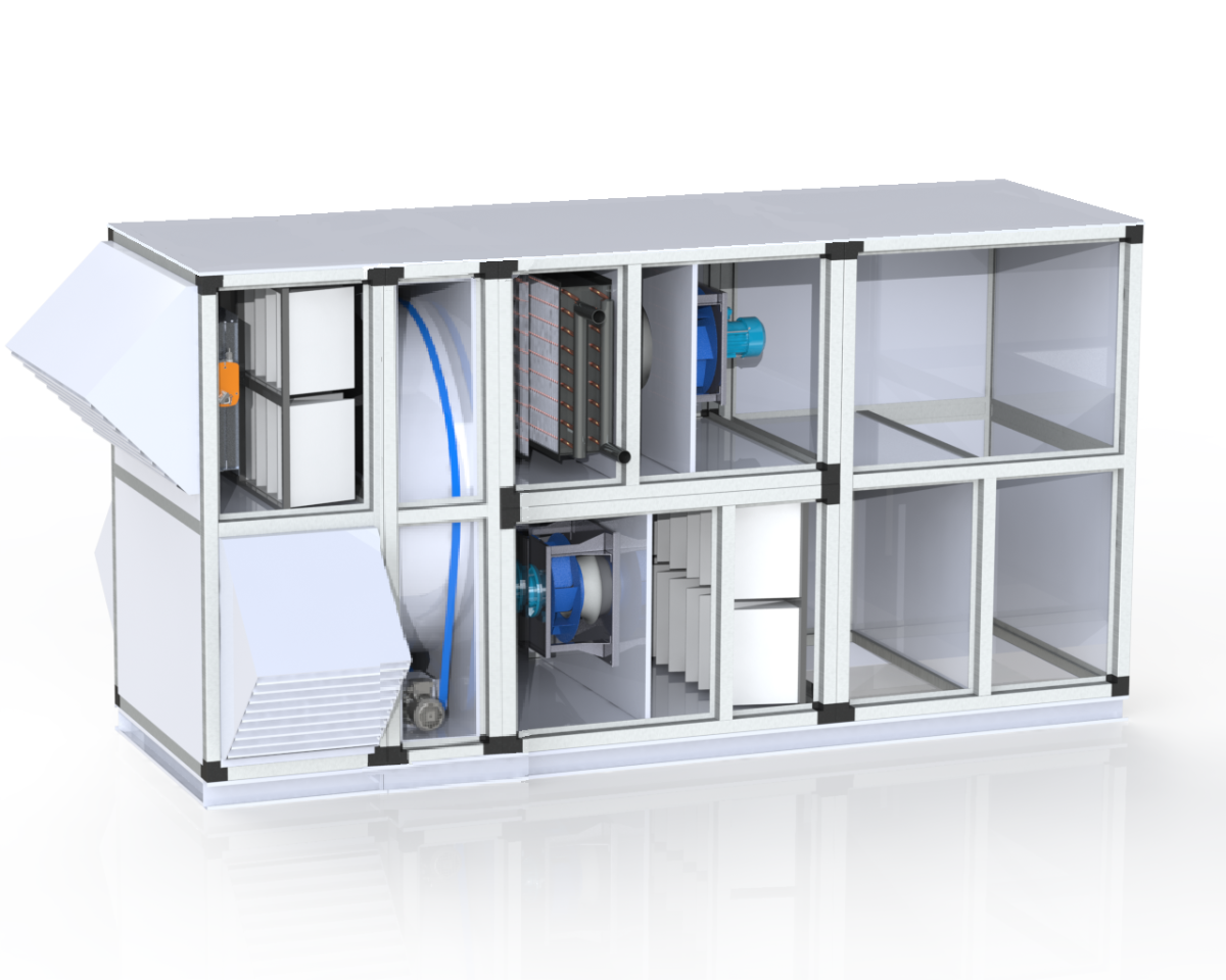 Климатические агрегаты крышного типа BAIR GERMES