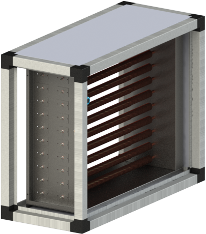 Секция электрического воздухонагревателя