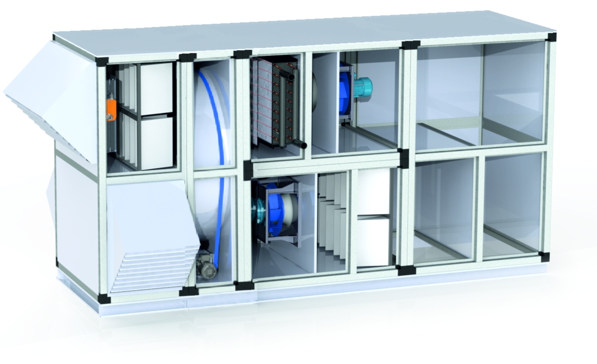 Климатические агрегаты крышного типа BAIR GERMES