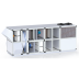 Приточно-вытяжной агрегат климатический наружного исполнения со встроенной холодильной машиной