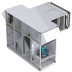 Приточно-вытяжной агрегат климатический наружного исполнения с жидкостным нагревом